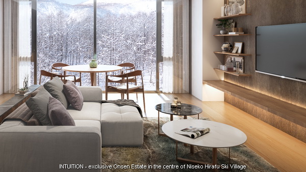 INTUITION - small two bed and one bedroom living area (1) Contact Niseko Realty Sales now.